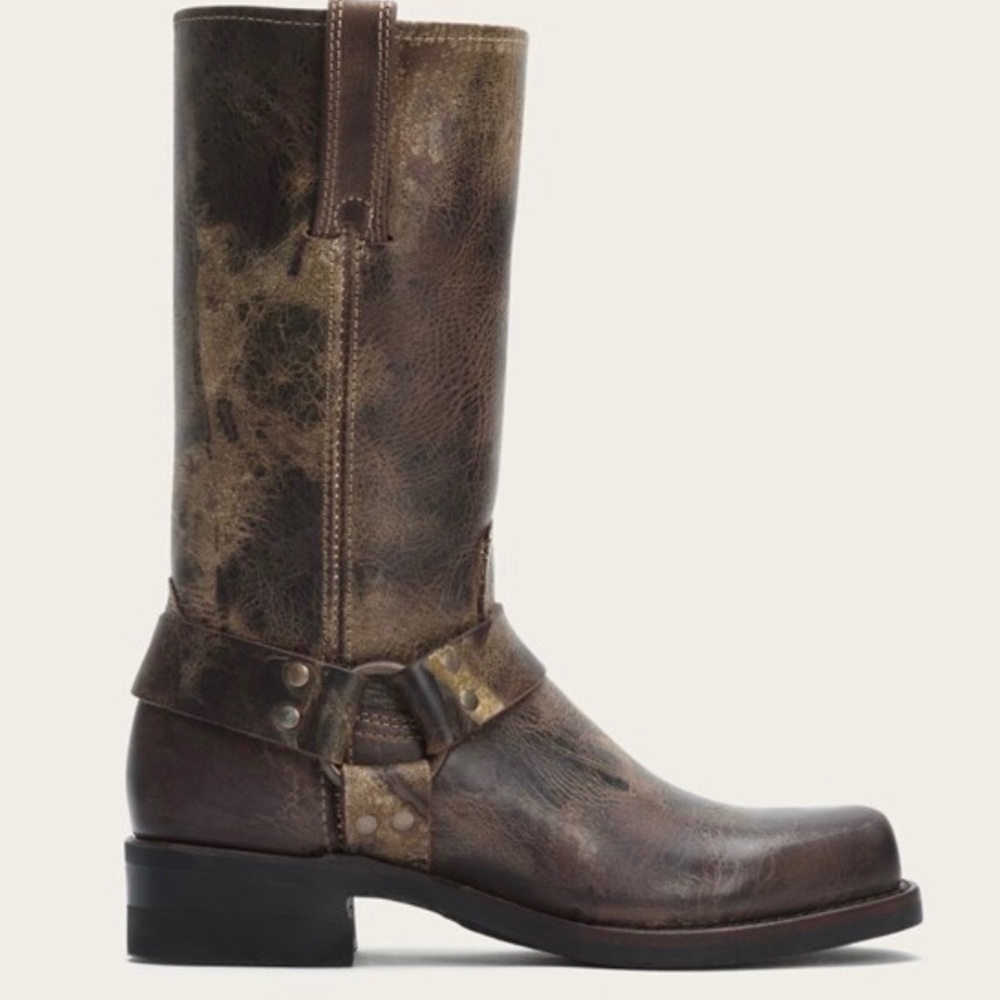 Frye women’s chocolate harness riding boots 9M